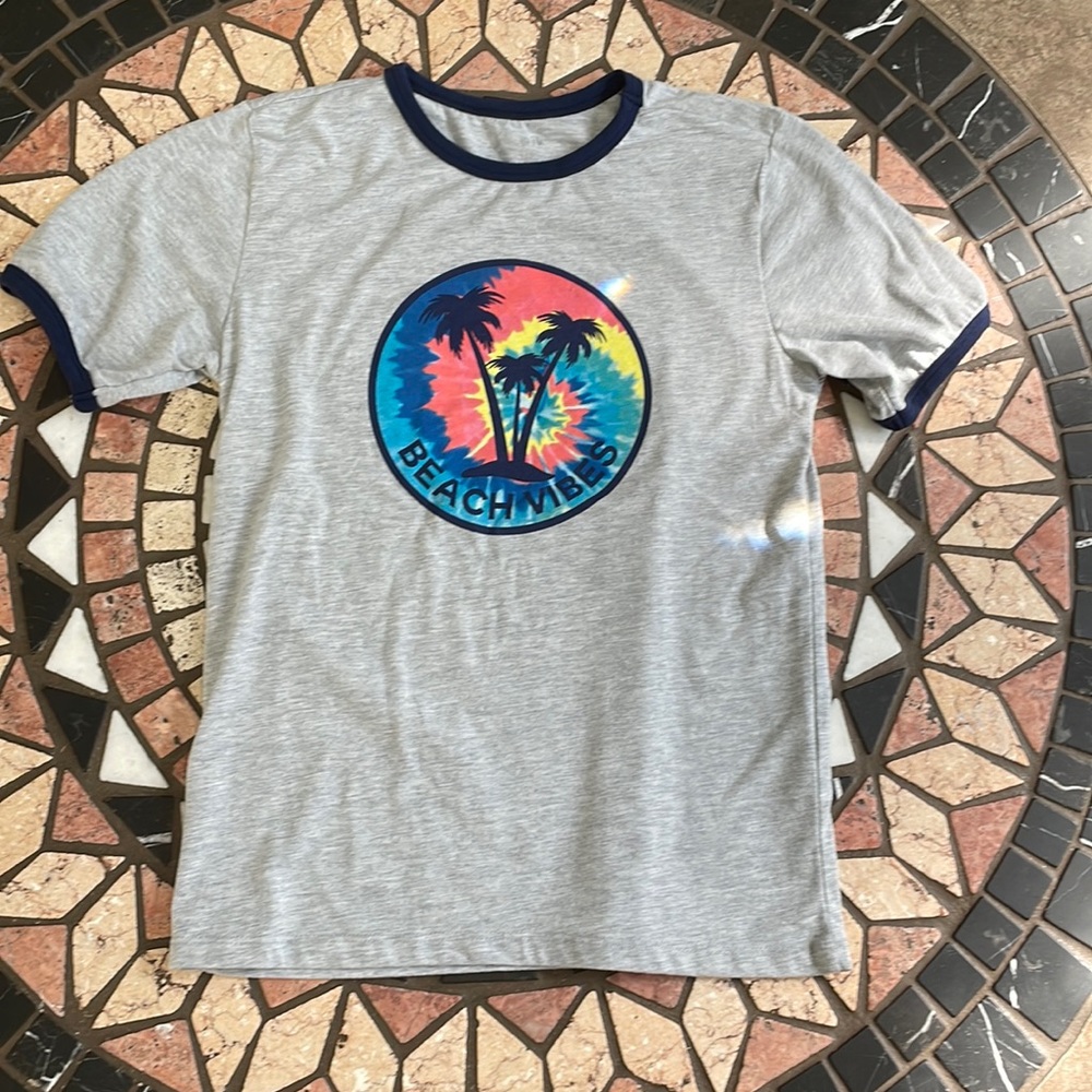 Kidpik Beach Shirt:youth 12/large